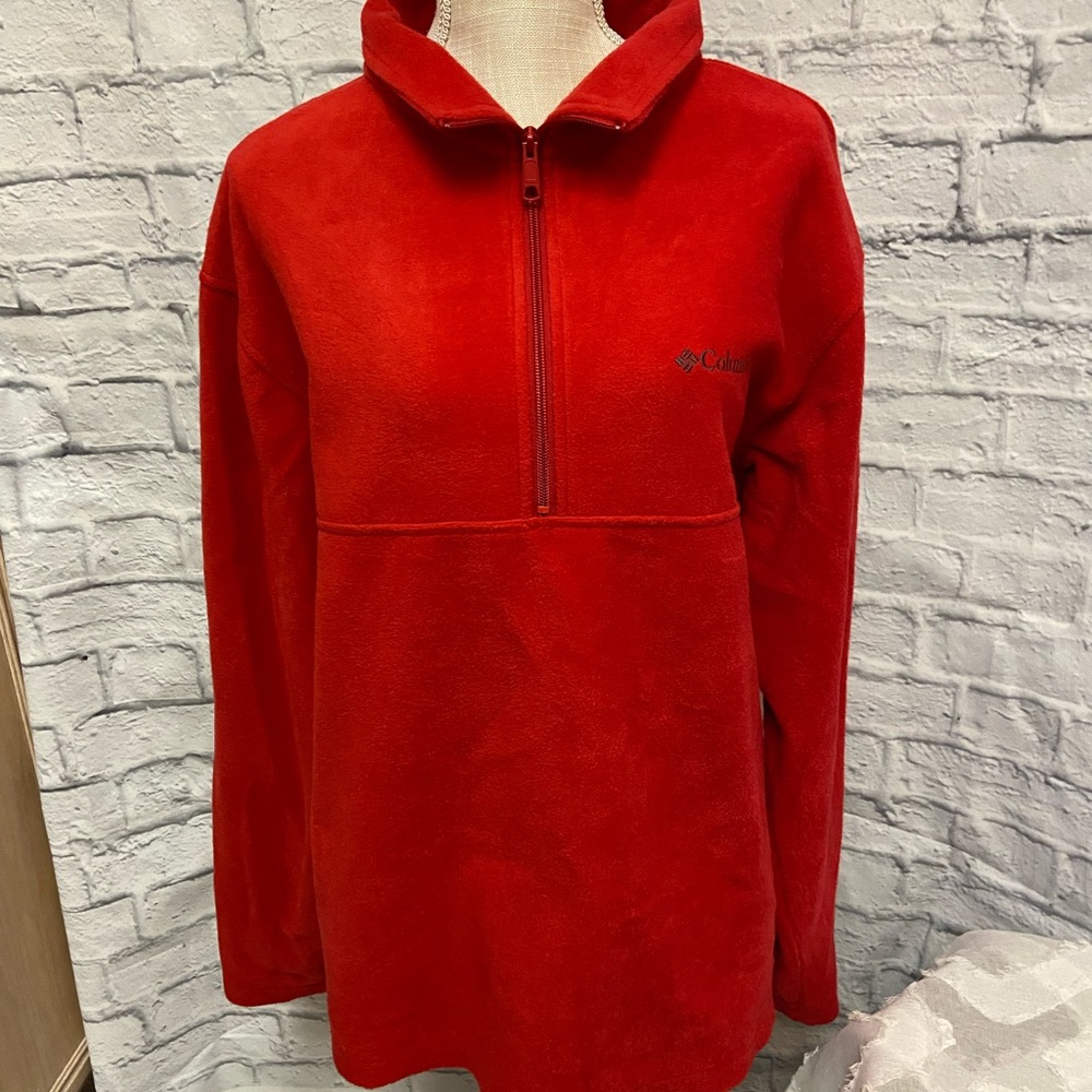 Columbia Omni heat thermal comfort zip front pullover